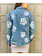 Ragged Priest Dropout Daisy Bleach Blue Denim Jacket - Thumbnail image 3 of 4