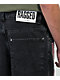 Ragged Priest Jerk Patches Black Skate Jeans
