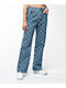 Ragged Priest Light Blue Checkerboard Jeans