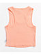 Ragged Priest Pink Ribbed Racerback Tank Top - Thumbnail image 2 of 3