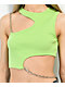 Ragged Priest Slither Green Tank Top  - Thumbnail image 3 of 6