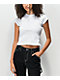 Ragged Priest Spaced Chain Back White Crop Top - Thumbnail image 2 of 4