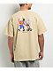 Random Golf Club Grinders Clubhouse Natural T-Shirt - Thumbnail image 1 of 3