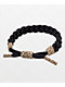Rastaclat Avant Construct Black Braided Bracelet