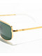 Ray-Ban Artista RB3732 Polished Gold & Green Sunglasses - Thumbnail image 3 of 4