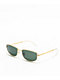 Ray-Ban Artista RB3732 Polished Gold & Green Sunglasses - Thumbnail image 1 of 4