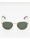 Ray-Ban Hexagonal Gold & Green Sunglasses