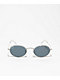 Ray-Ban ORB3547 Silver & Blue Oval Sunglasses - Thumbnail image 2 of 2