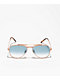 Ray-Ban ORB3691 New Aviator Rose Gold Sunglasses - Thumbnail image 2 of 2