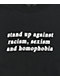 Rebel Soul Stand Up Black T-Shirt