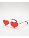 Red Heart Flame Sunglasses - Thumbnail image 1 of 3