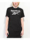 Reebok Big Logo Black T-Shirt - Thumbnail image 1 of 2
