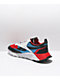 Reebok Classic Leather Legacy White, Red & Blue Shoes - Thumbnail image 2 of 4