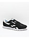 Reebok Classic Nylon & Canvas Black & White Shoes - Thumbnail image 1 of 4