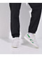 Reebok Classic Nylon & Canvas White & Green Shoes video