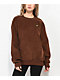 Reebok Classics Brown Corduroy Crewneck Sweatshirt - Thumbnail image 6 of 7