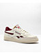 Reebok Club C 85 Revenge Chalk & Burgundy Shoes - Thumbnail image 1 of 4