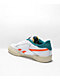 Reebok Club C Revenge White &amp; Orange Shoes - Thumbnail image 2 of 6