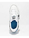 Reebok Kids Classic Leather White, Black & Aqua Skate Shoes - Thumbnail image 3 of 4