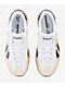 Reebok Smash Edge White, Black & Gum Shoes - Thumbnail image 8 of 10