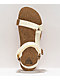 Reef Cushion Rem Hi Whisper White & Tan Strap Sandals - Thumbnail image 3 of 4