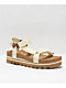 Reef Cushion Rem Hi Whisper White & Tan Strap Sandals - Thumbnail image 1 of 4