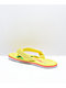 Reef Palm Pool Float Yellow Sandals - Thumbnail image 2 of 4
