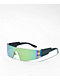 Reeves Blue Reflective Sunglasses - Thumbnail image 1 of 3
