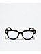 Rhinestone Cross Black Glasses - Thumbnail image 2 of 3