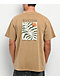 Rhythm Fern Brown Vintage Wash T-Shirt - Thumbnail image 1 of 3