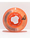 Ricta Asta Speedrings 53mm 95a Clear Orange Skateboard Wheels