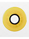 Ricta Clouds 54mm 78a Yellow & Black Cruiser Skateboard Wheels - Thumbnail image 3 of 4