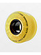 Ricta Clouds 54mm 78a Yellow & Black Cruiser Skateboard Wheels - Thumbnail image 4 of 4