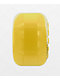 Ricta Clouds 54mm 78a Yellow & Black Cruiser Skateboard Wheels - Thumbnail image 2 of 4