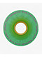 Ricta Clouds 55mm 78a Transparent Green & Yellow Cruiser Skateboard Wheels - Thumbnail image 1 of 4