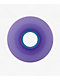 Ricta Clouds 55mm 78a Transparent Purple & Blue Cruiser Skateboard Wheels - Thumbnail image 3 of 4