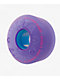 Ricta Clouds 55mm 78a Transparent Purple & Blue Cruiser Skateboard Wheels - Thumbnail image 2 of 4