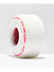 Ricta Clouds 55mm 86a White & Red Skateboard Wheels