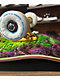 Ricta Clouds 56mm 78a White Cruiser Skateboard Wheels - Thumbnail image 4 of 4