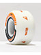 Ricta Speedrings 54mm 99a White Skateboard Wheels