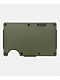 Ridge Matte Olive Metal Cardholder Wallet - Thumbnail image 1 of 3