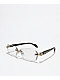 Rimless Embellished Glasses - Thumbnail image 1 of 3