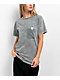 Ripndip Grim Nermer Grey Mineral Wash Pocket T-Shirt - Thumbnail image 1 of 2