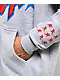 Rodman Apparel 2K Logo Grey Zip Hoodie - Thumbnail image 4 of 4