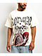 Rodman Apparel Cooked Rhinestone Dirty White T-Shirt - Thumbnail image 1 of 4