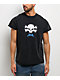 Rodman Apparel Skull N' Crossbones Black Wash T-Shirt - Thumbnail image 2 of 4