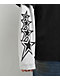 Rodman Apparel Stone Black Wash & White 2fer Long Sleeve T-Shirt - Thumbnail image 4 of 5