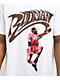 Rodman Apparel Wave Logo Layup White T-Shirt - Thumbnail image 2 of 2