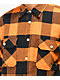 Rothco Heavy Orange & Black Plaid Flannel Shirt