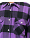 Rothco Heavy Purple Plaid Flannel Shirt